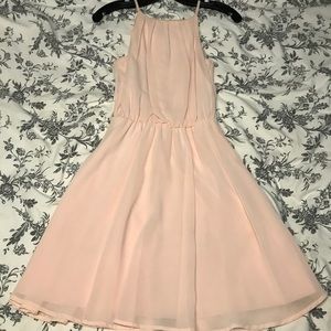 Blush pink dress